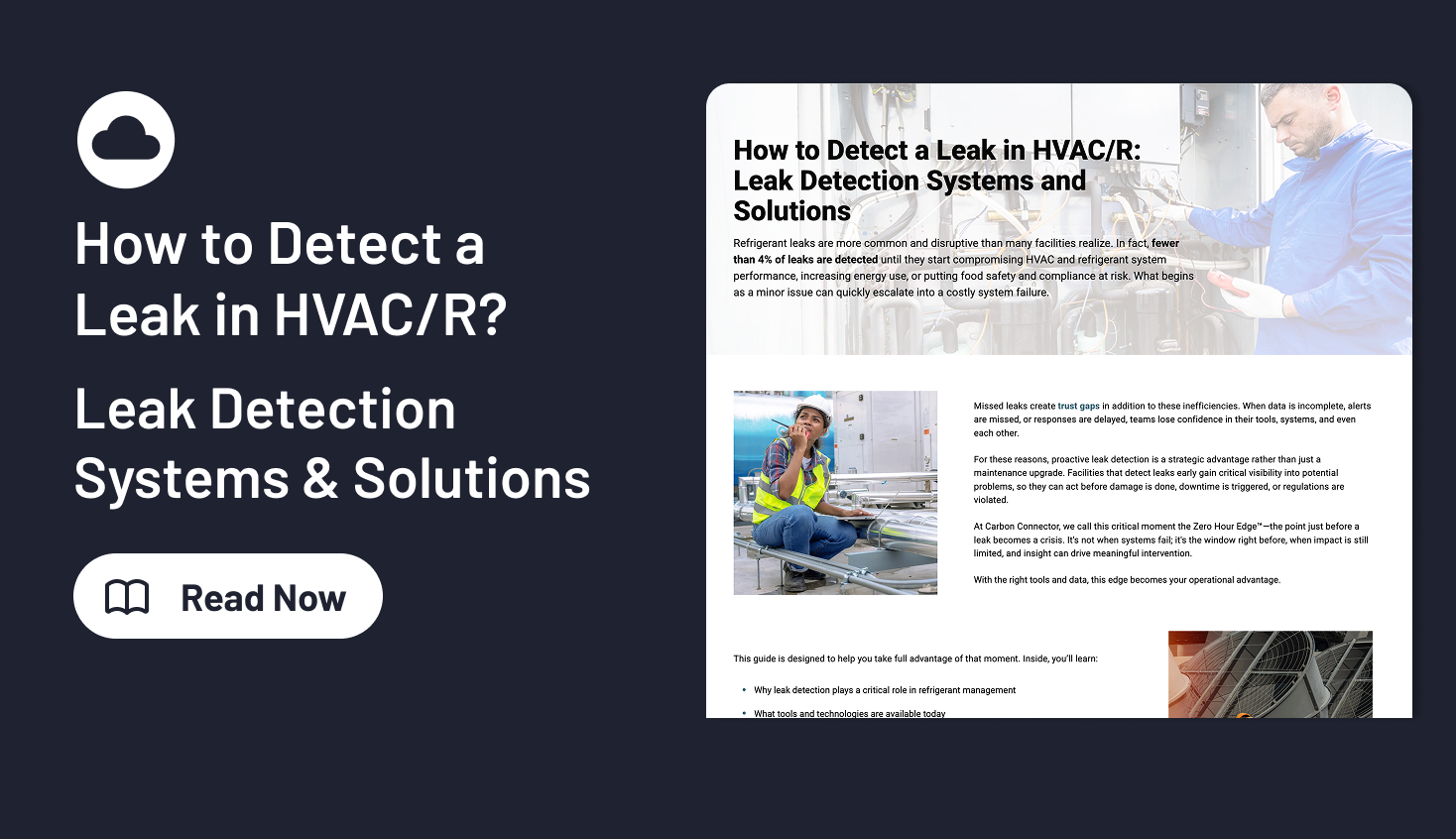 Free Guide How to Detect a Leak in HVACR Leak Detection Systems & Solutions